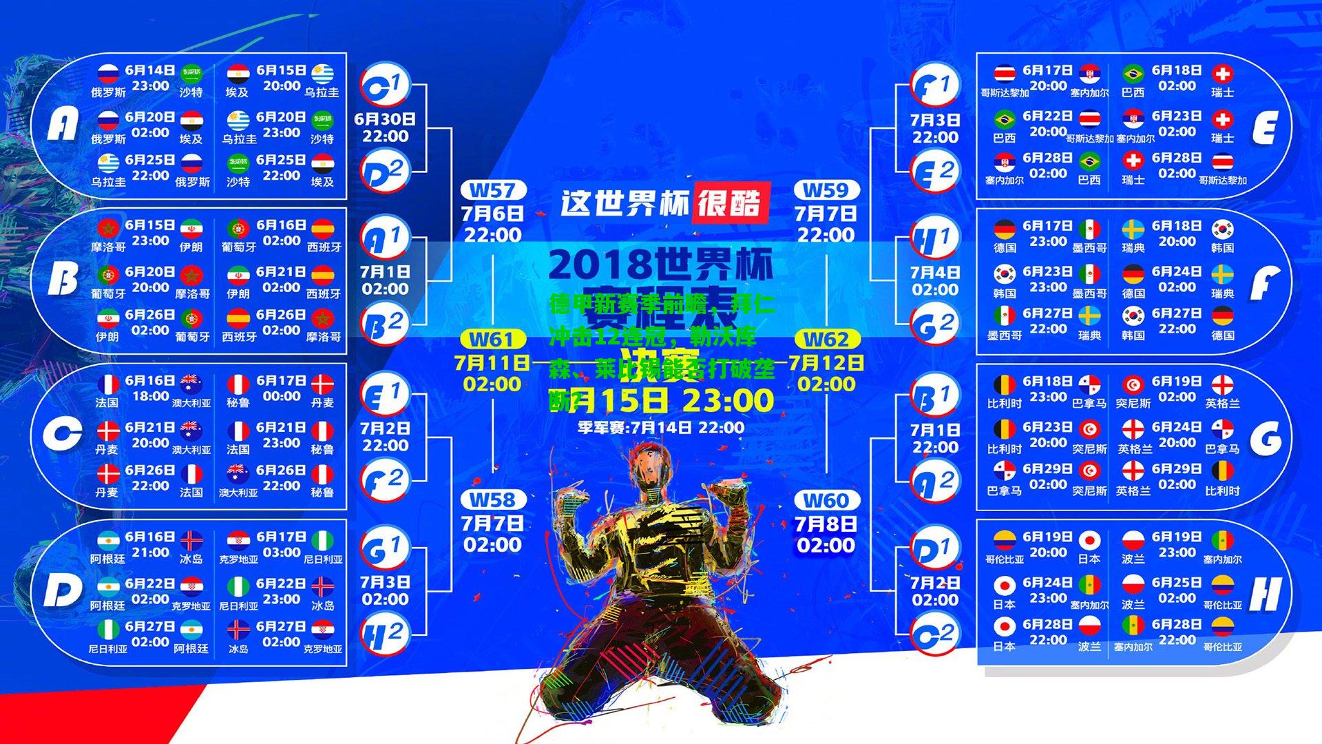 德甲新赛季前瞻，拜仁冲击12连冠，勒沃库森、莱比锡能否打破垄断？